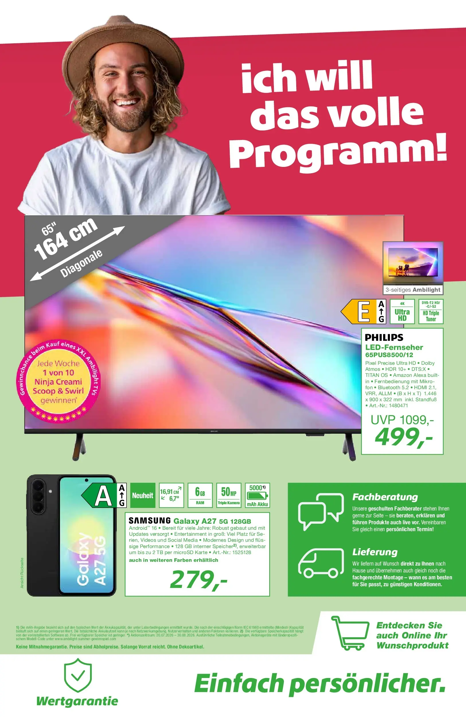 Angebote - EP:ElectronicPartner: Entdecke aktuelle Angebote (ab 31.07.2026) zum Blättern | Seite: 7 | Produkte: Kamera, Philips, Samsung
