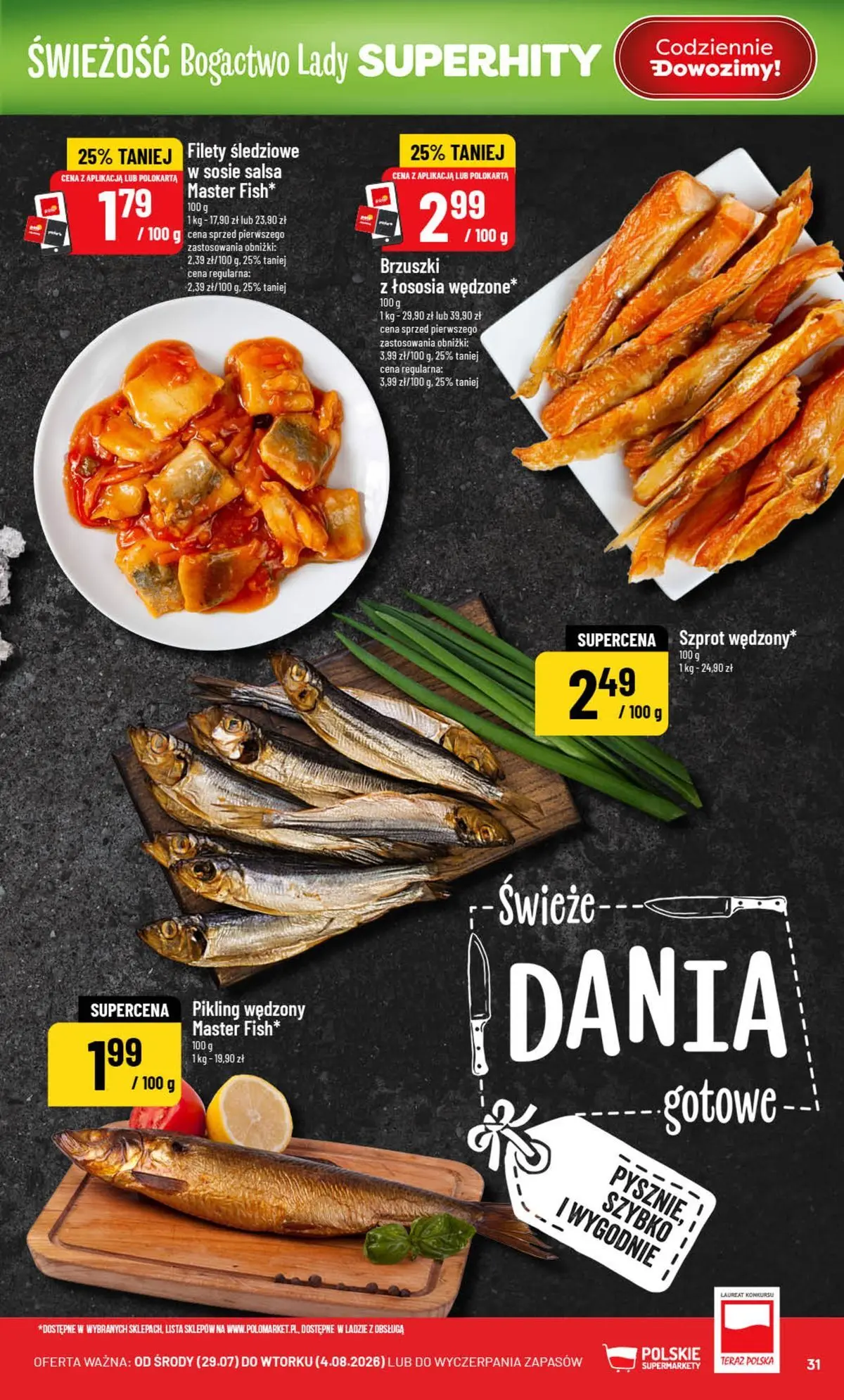 Nowa POLOmarket gazetka od jutra 29.07.2026 | Strona: 31