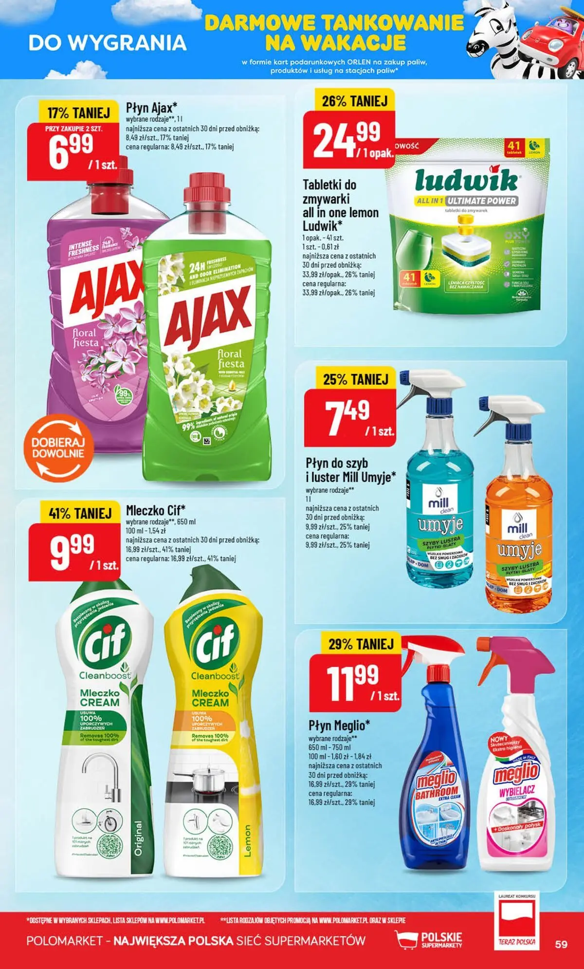 Nowa POLOmarket gazetka od jutra 29.07.2026 | Strona: 59 | Produkty: Meglio