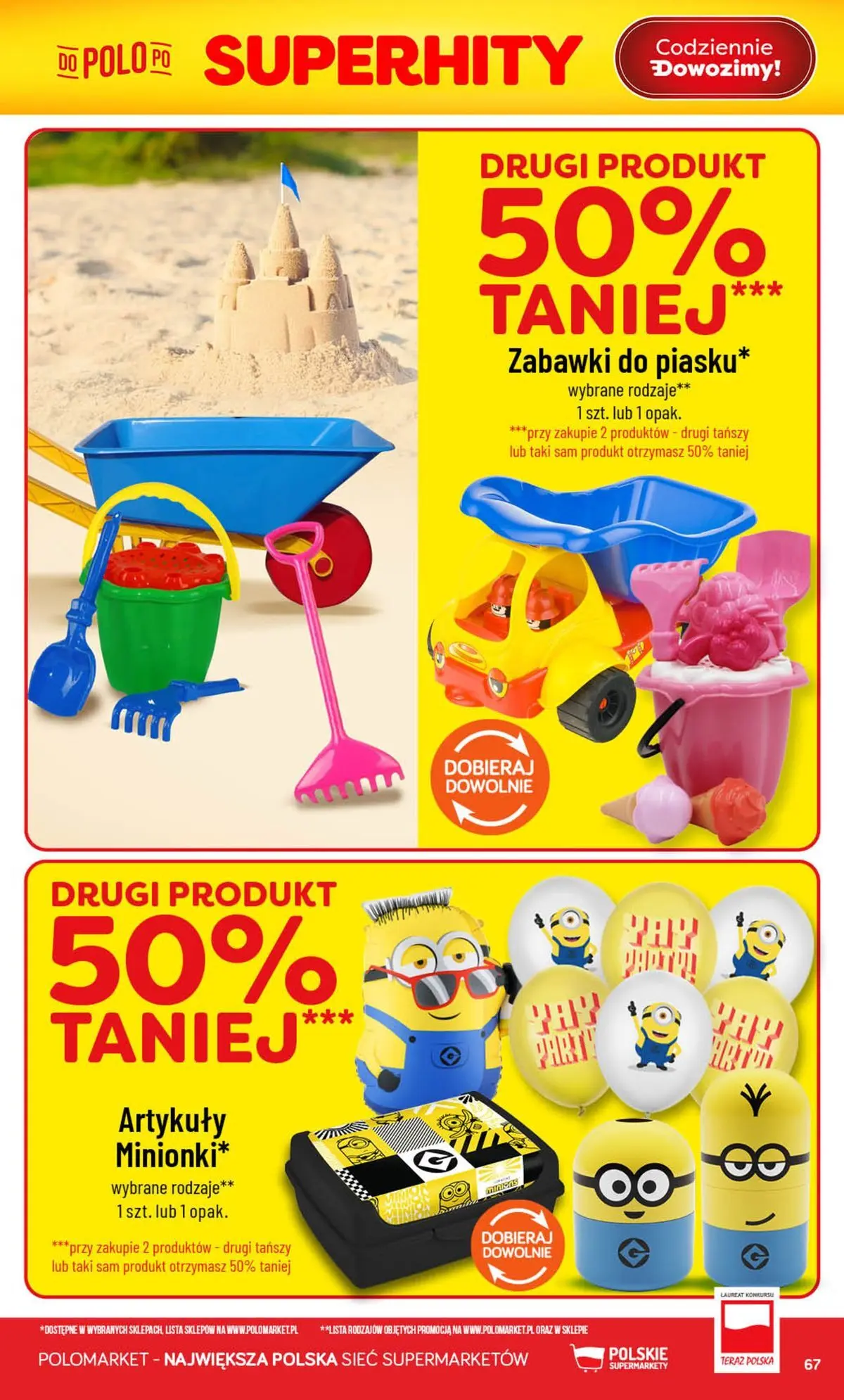Nowa POLOmarket gazetka od jutra 29.07.2026 | Strona: 67