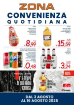 ZONA Convenienza quotidiana - al 16.08.2026