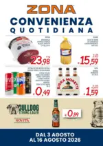 ZONA Convenienza quotidiana - al 16.08.2026