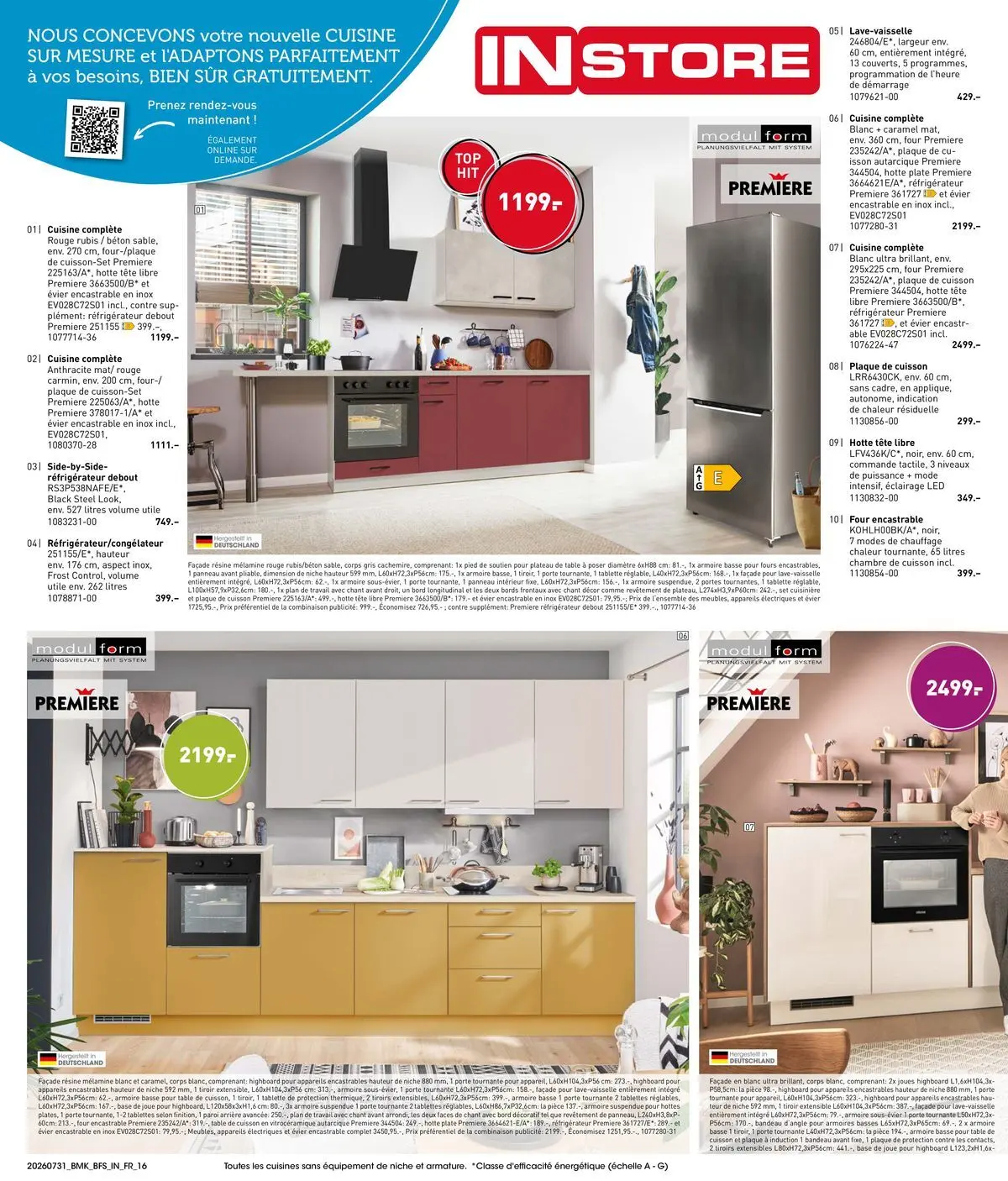 Möbel Martin - Möbel Martin: Offres hebdomadaires à partir du 31/07/2026 - promo en ligne | Page: 16 | Produits: Store, Table, Portes, Tiroirs