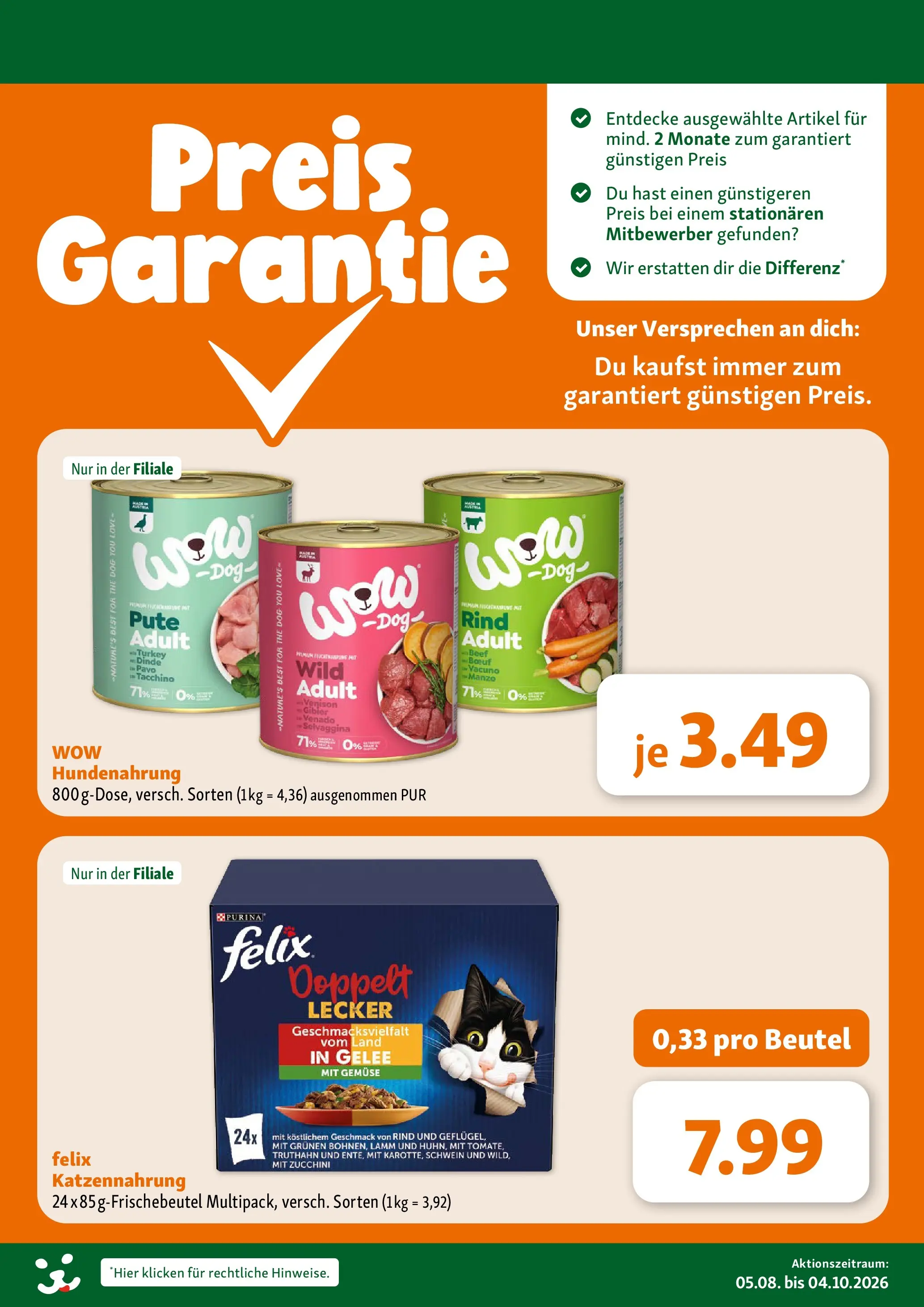 Fressnapf - Fressnapf Angebote 05.08. bis 08.08. von 05.08.2026 - Aktuelle Angebote | Seite: 16 | Produkte: Gemüse