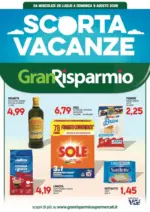 Gran Risparmio Scorta vacanze - al 09.08.2026