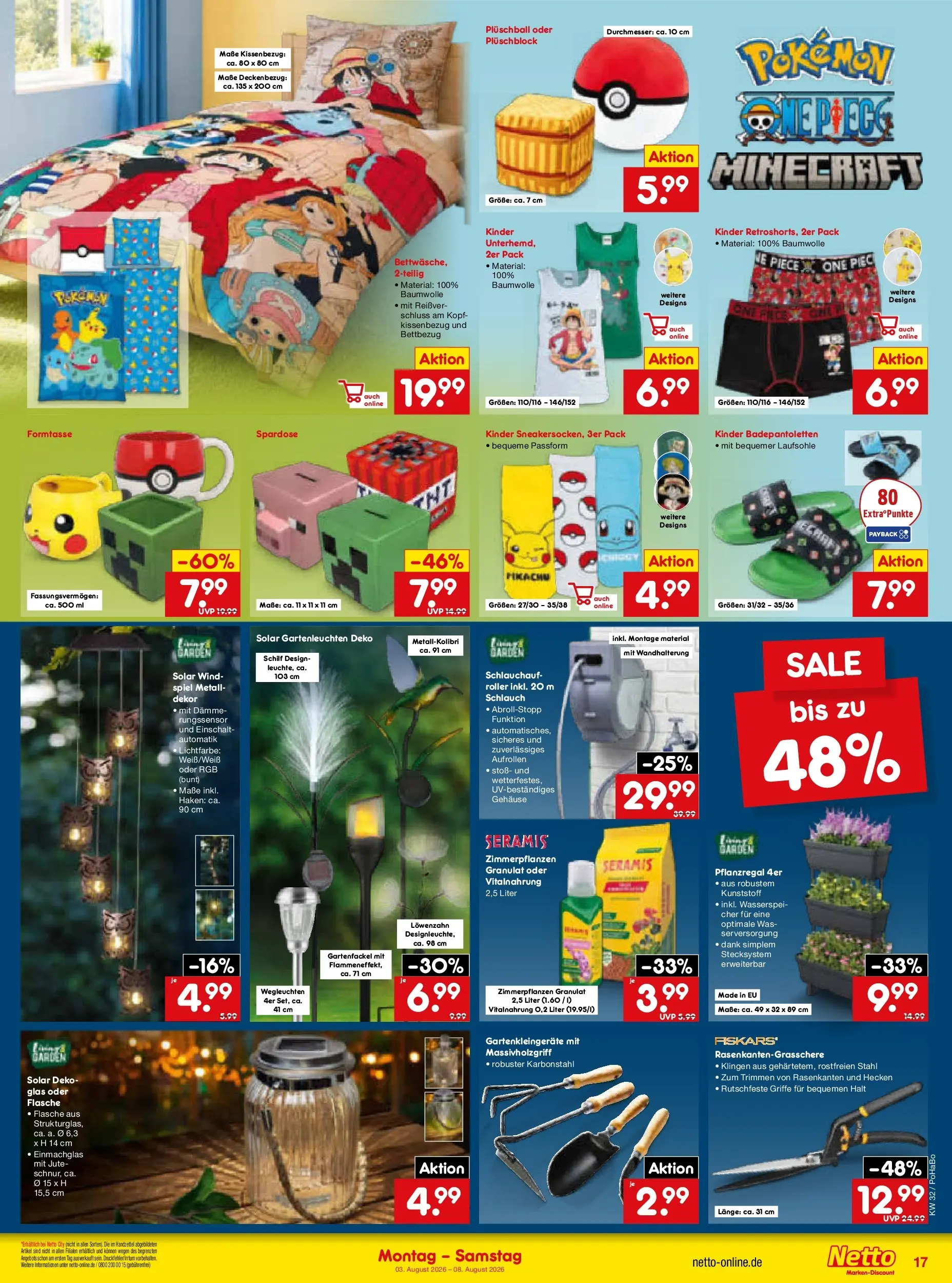 Netto Marken-Discount Prospekt Selb (ab 03.08.2026) » Angebote | Seite: 33 | Produkte: Spiel