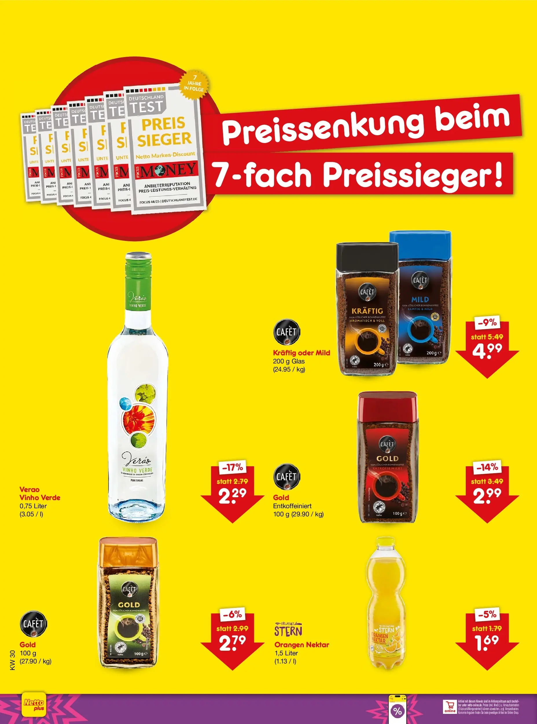 Netto Marken-Discount Prospekt Leonberg (ab 03.08.2026) » Angebote | Seite: 6 | Produkte: Öl, Orangen