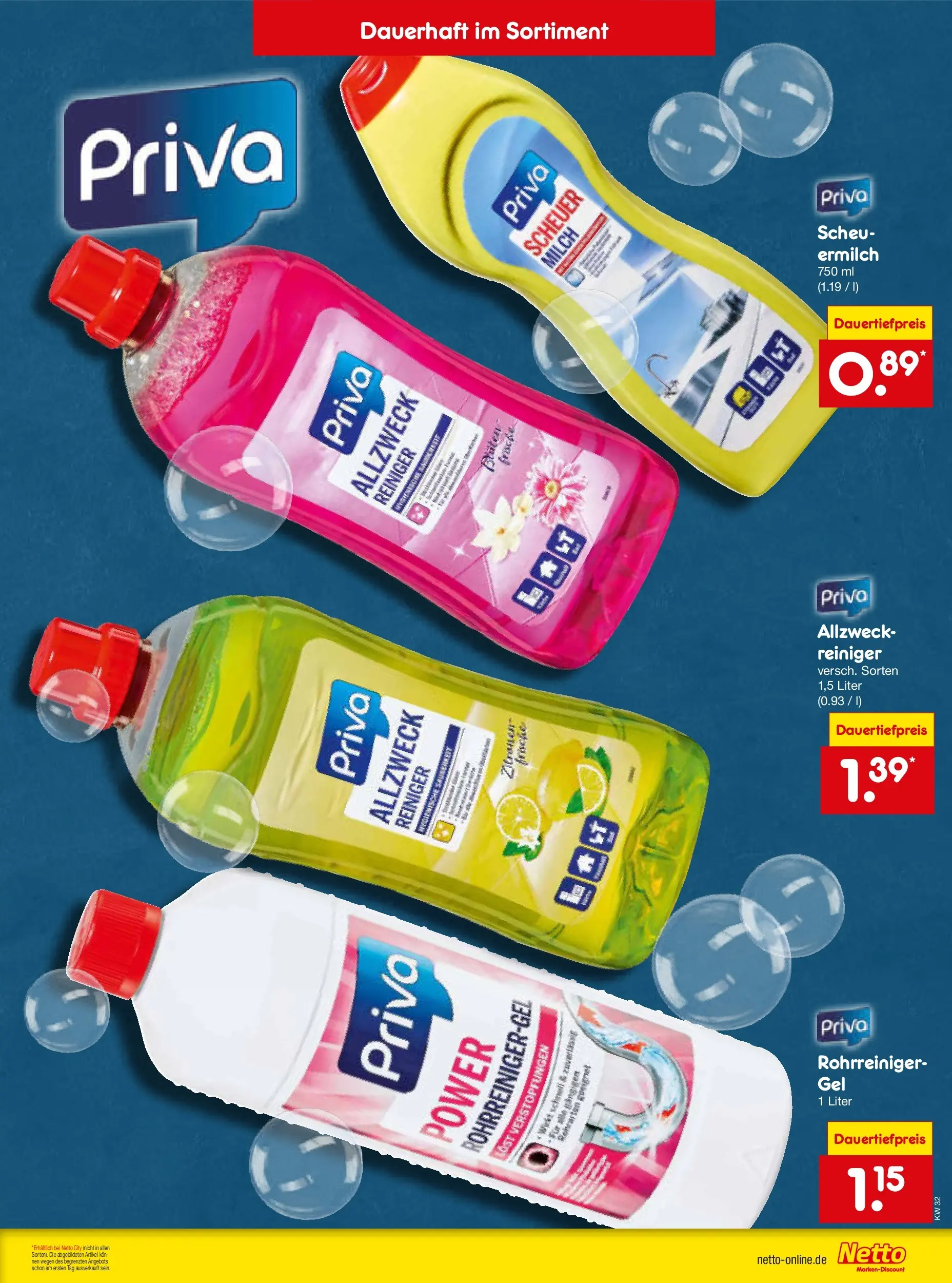 Netto Marken-Discount Prospekt Leonberg (ab 03.08.2026) » Angebote | Seite: 17 | Produkte: Milch