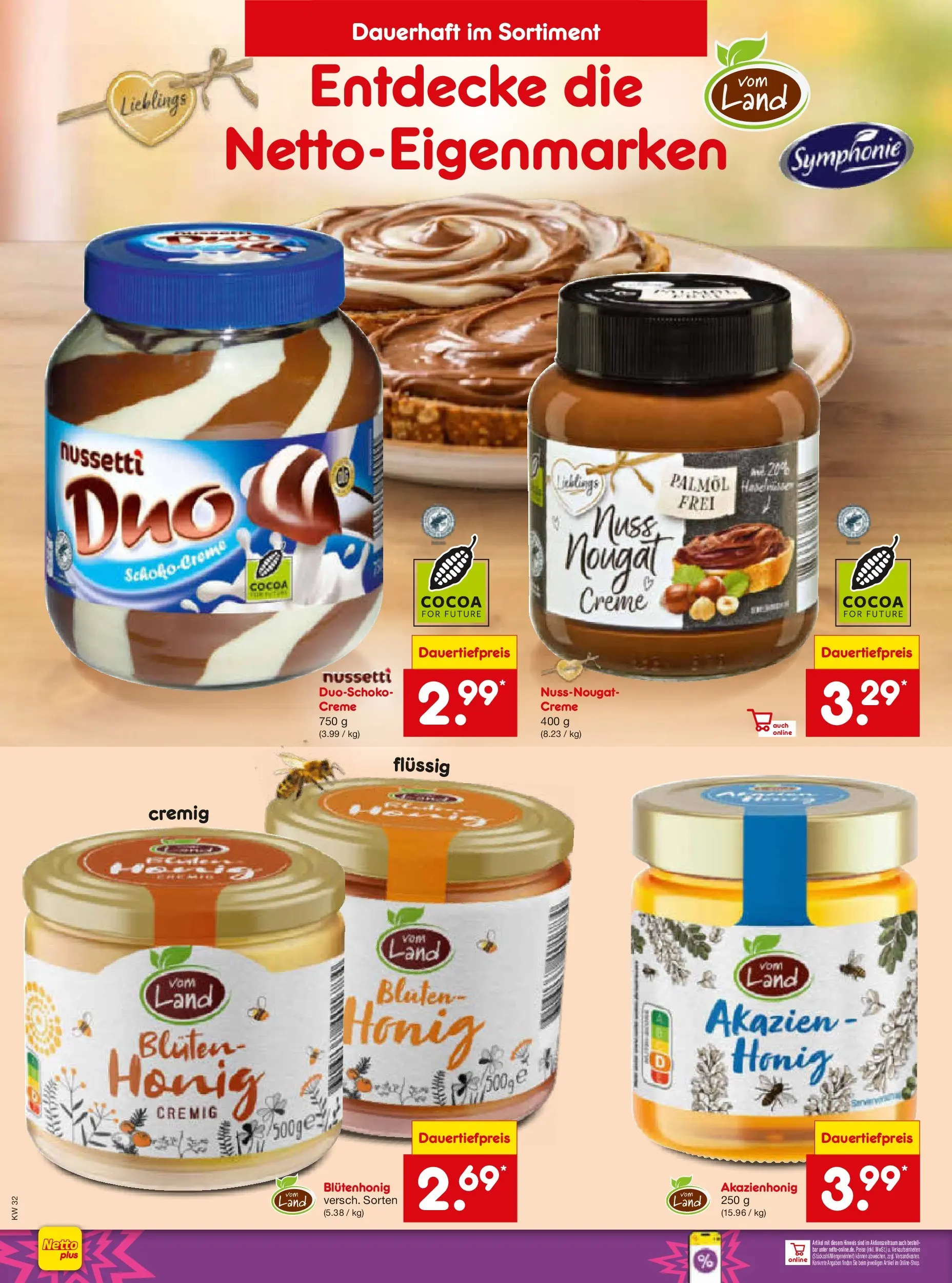 Netto Marken-Discount Prospekt Leonberg (ab 03.08.2026) » Angebote | Seite: 24 | Produkte: Creme