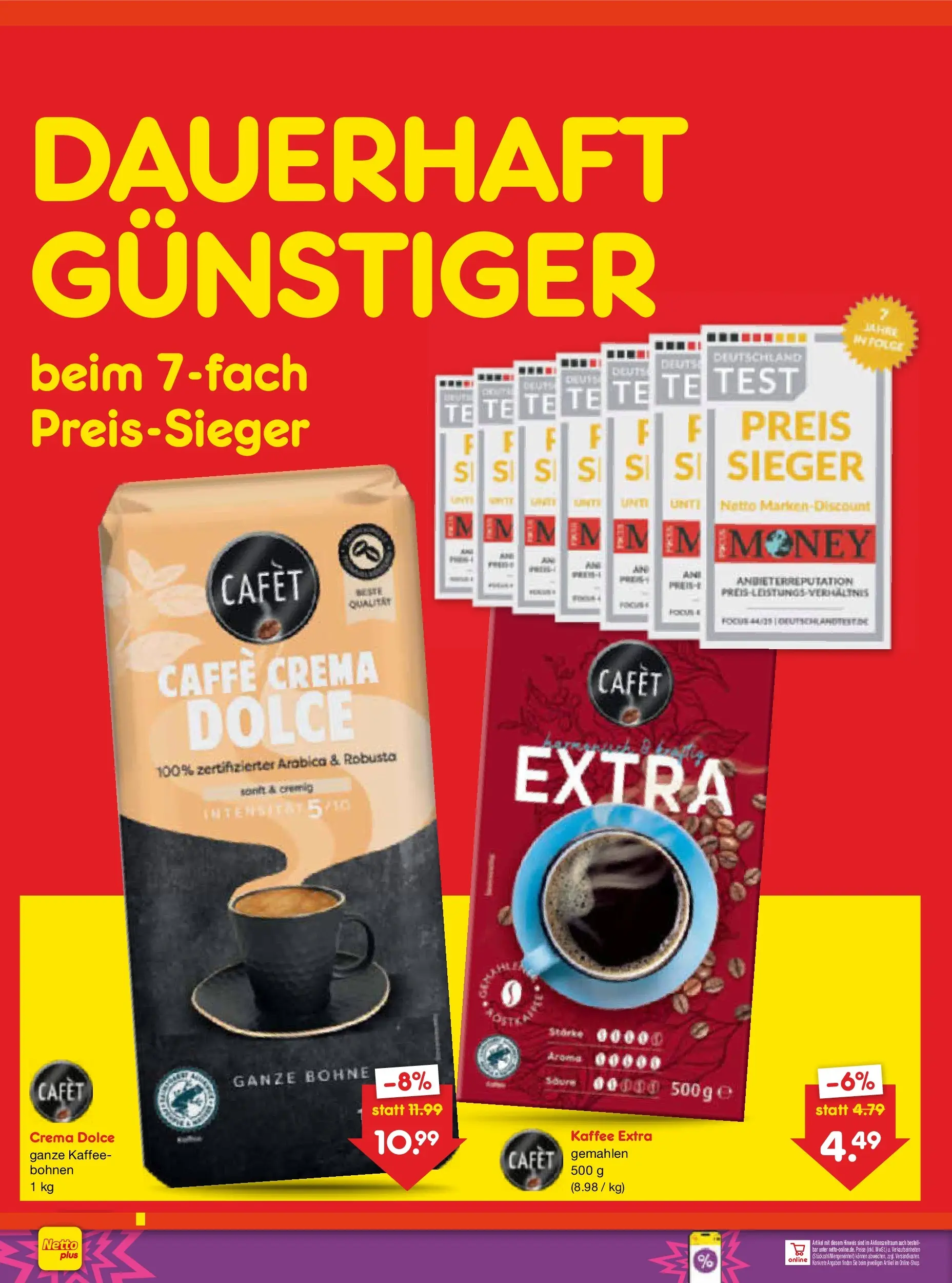 Netto Marken-Discount Prospekt Thiendorf (ab 03.08.2026) » Angebote | Seite: 4 | Produkte: Kaffee