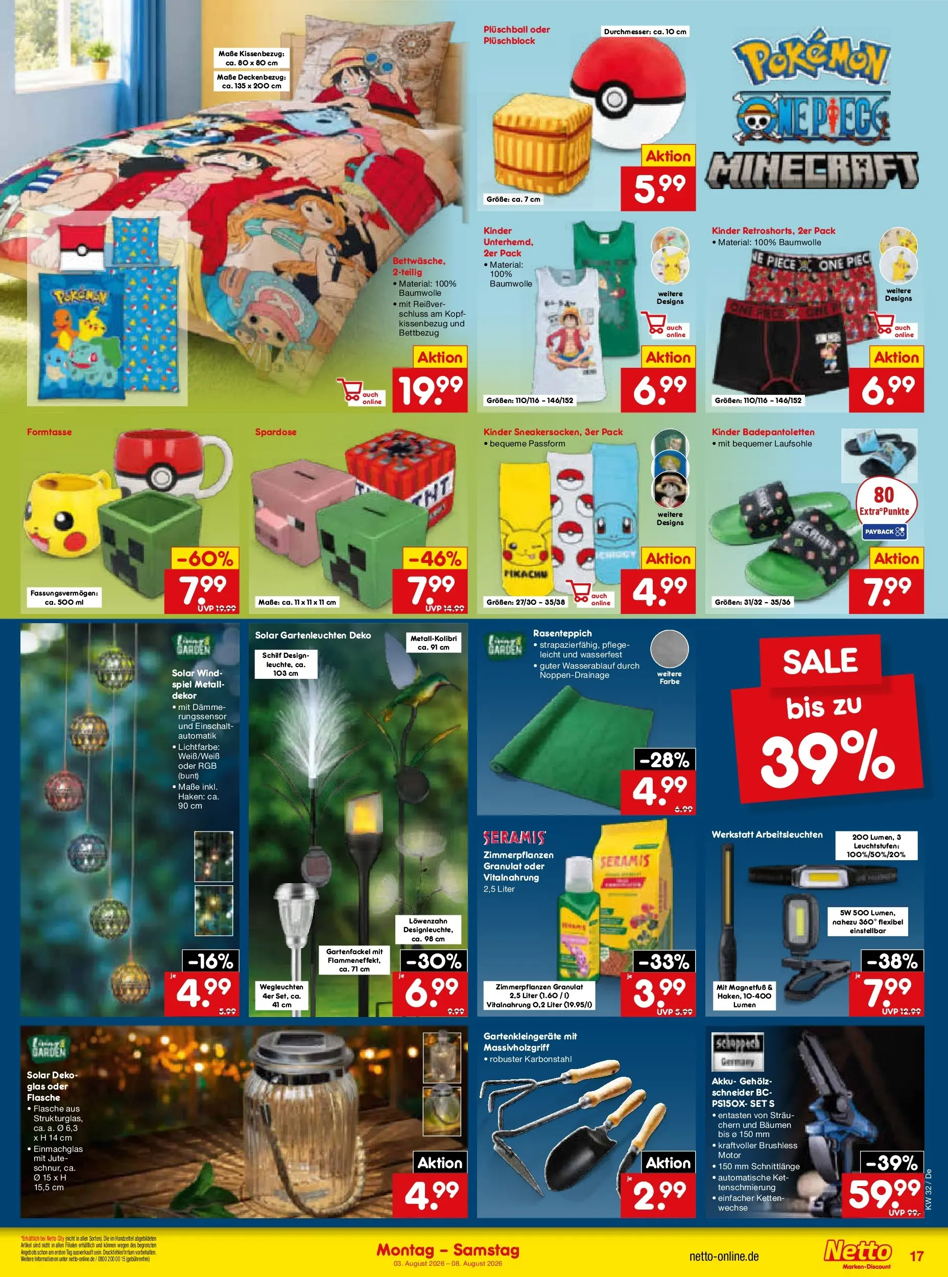 Netto Marken-Discount Prospekt Stuttgart (ab 03.08.2026) » Angebote | Seite: 33 | Produkte: Spiel