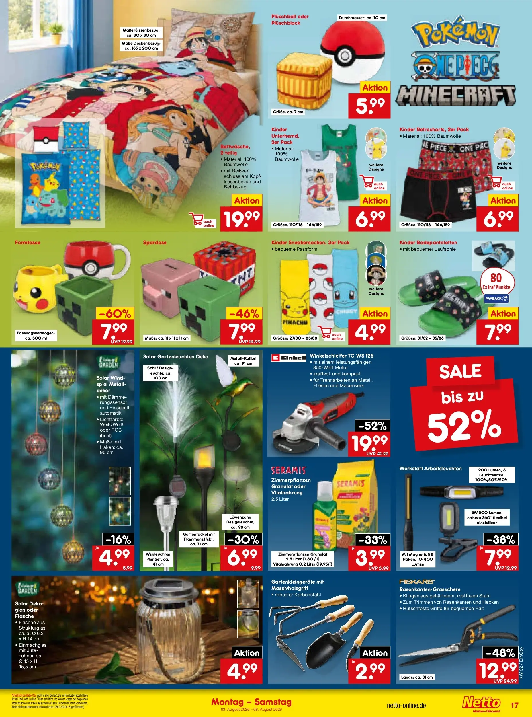 Netto Marken-Discount Prospekt München (ab 03.08.2026) » Angebote | Seite: 33 | Produkte: Spiel