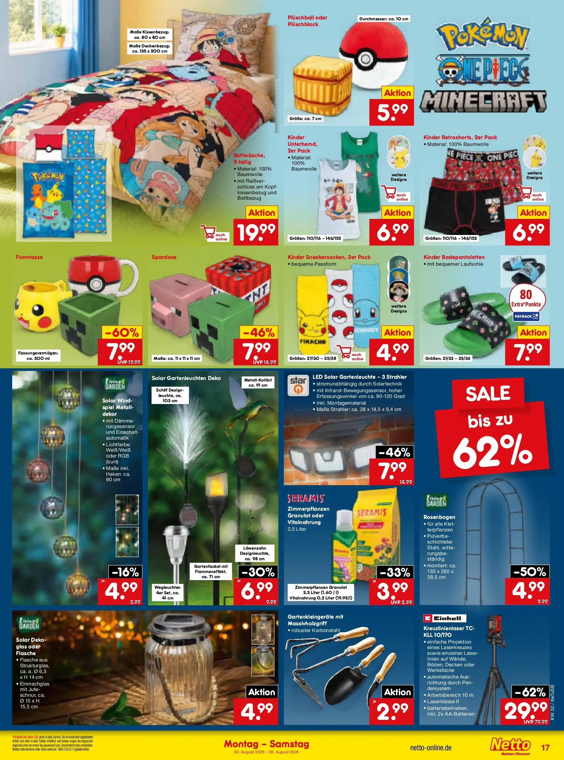 Netto Marken-Discount Prospekt Sindelfingen (ab 03.08.2026) » Angebote | Seite: 33 | Produkte: Spiel