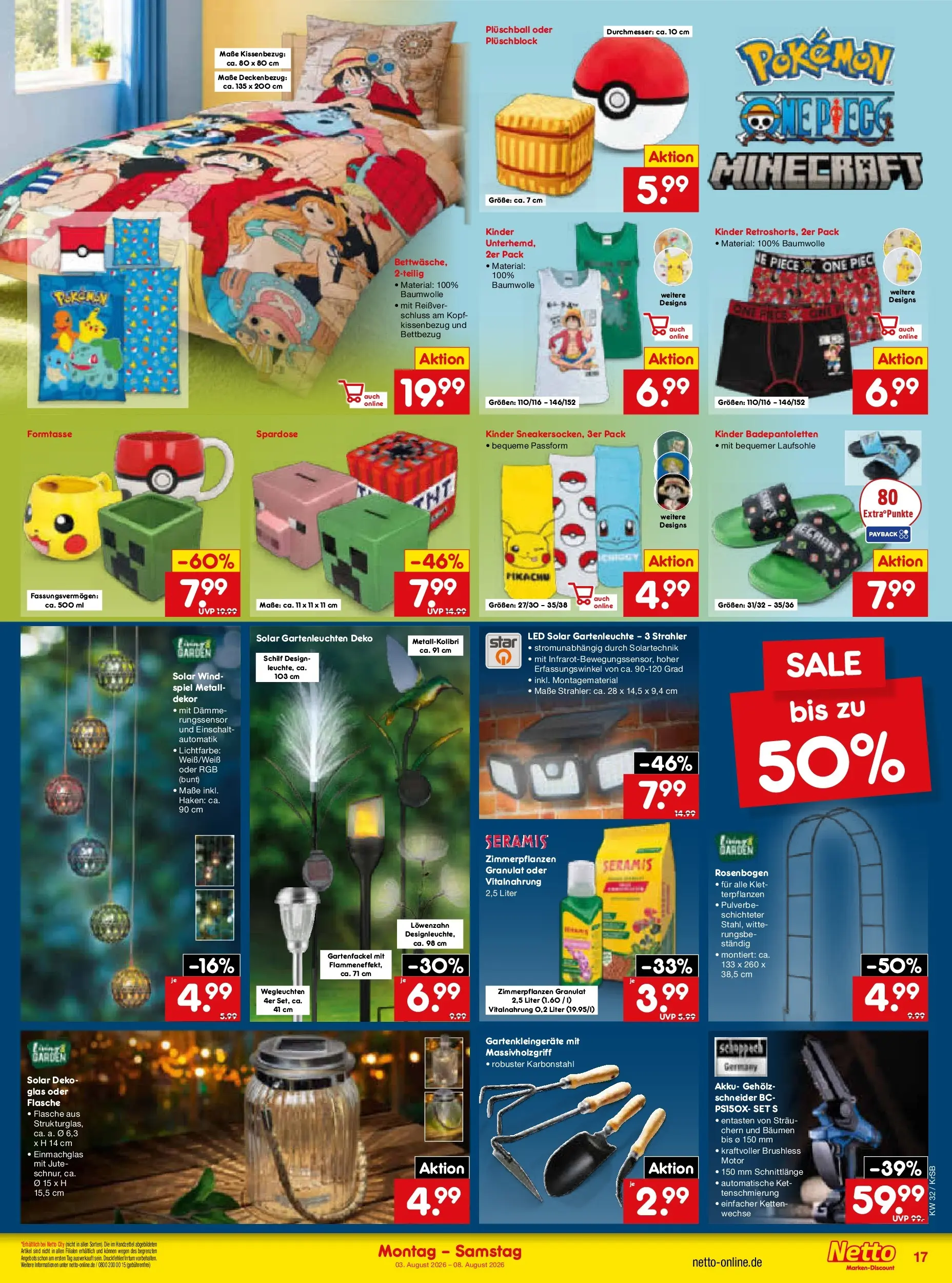 Netto Marken-Discount Prospekt Baesweiler (ab 03.08.2026) » Angebote | Seite: 33 | Produkte: Spiel