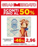 Granmercato Sconti fino al 50% - al 18.08.2026