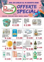 Supermercati Peroni Offerte speciali - al 19.08.2026