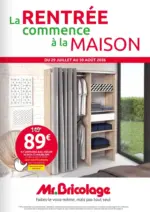 Mr Bricolage Bons plans exclusifs - au 30.08.2026