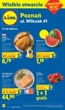 Wielkie otwarcie Lidla w Poznaniu Lidl &ndash; do 08.08.2026
