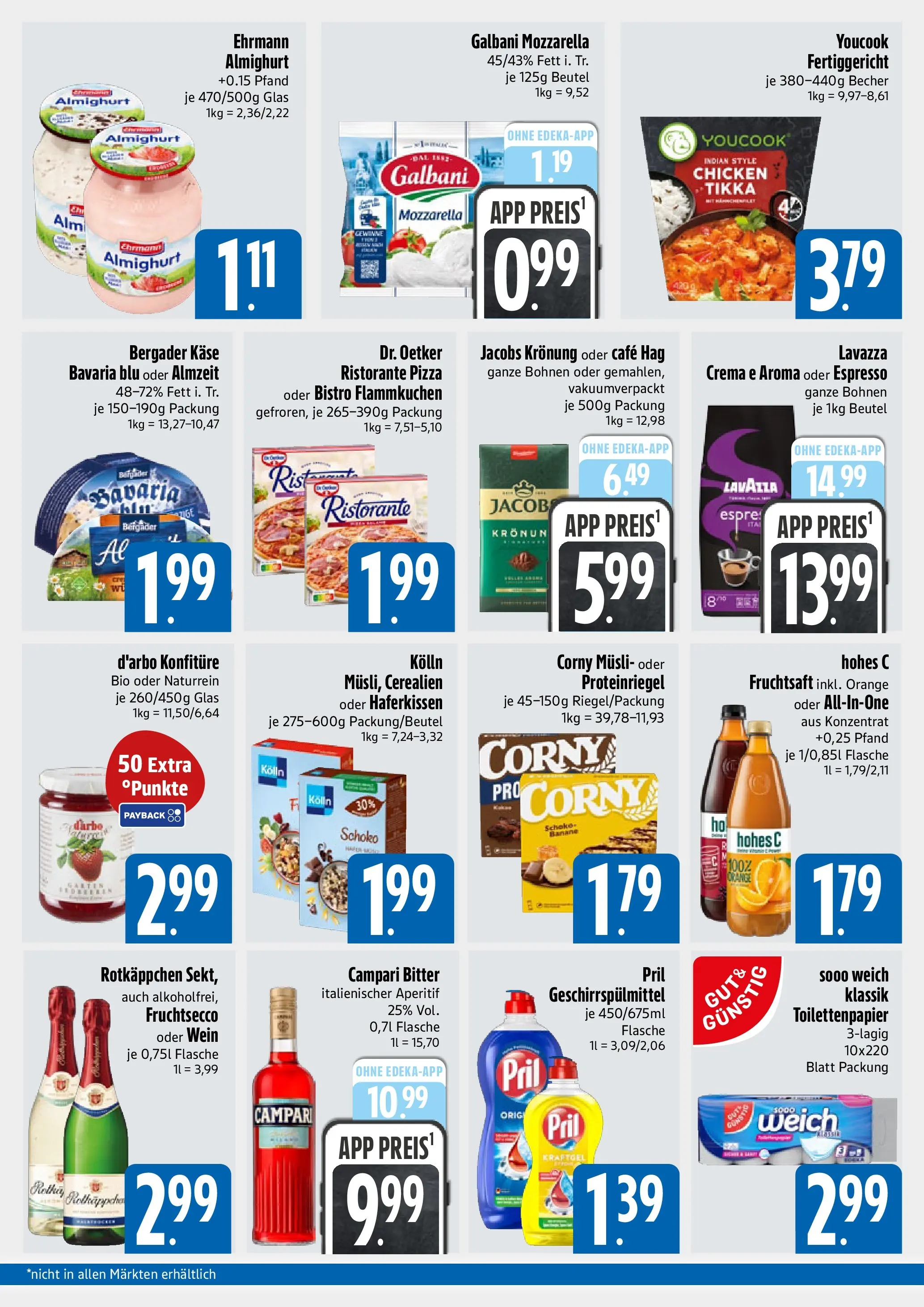 Angebote - E xpress: Wochenangebote (ab 03.08.2026) zum Blättern | Seite: 2 | Produkte: Musli, Käse, Rotkäppchen, Fruchtsaft