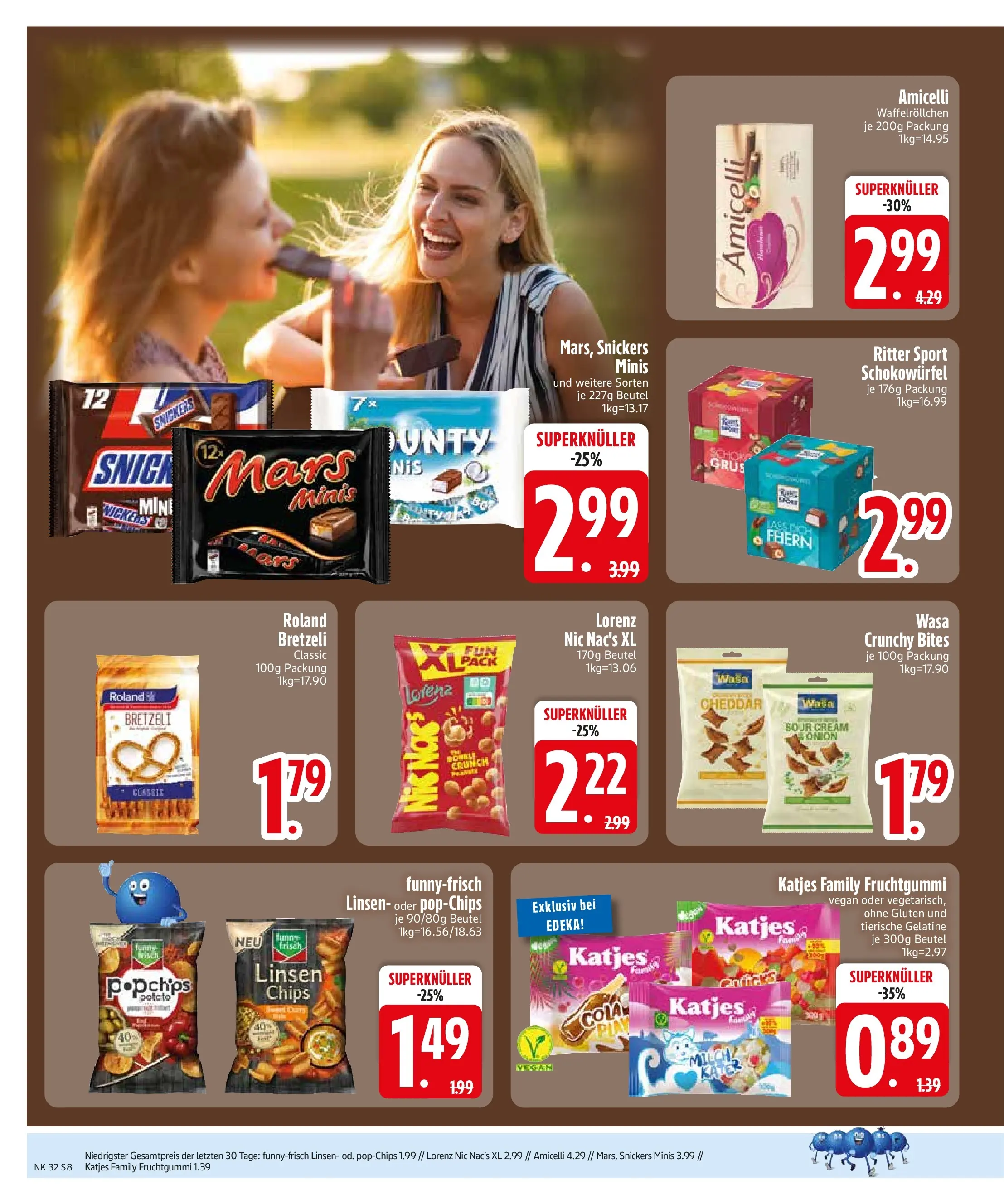 Edeka Prospekt Wackersdorf (ab 03.08.2026) » Angebote Online | Seite: 10 | Produkte: Cola, Ritter sport, Katjes, Chips