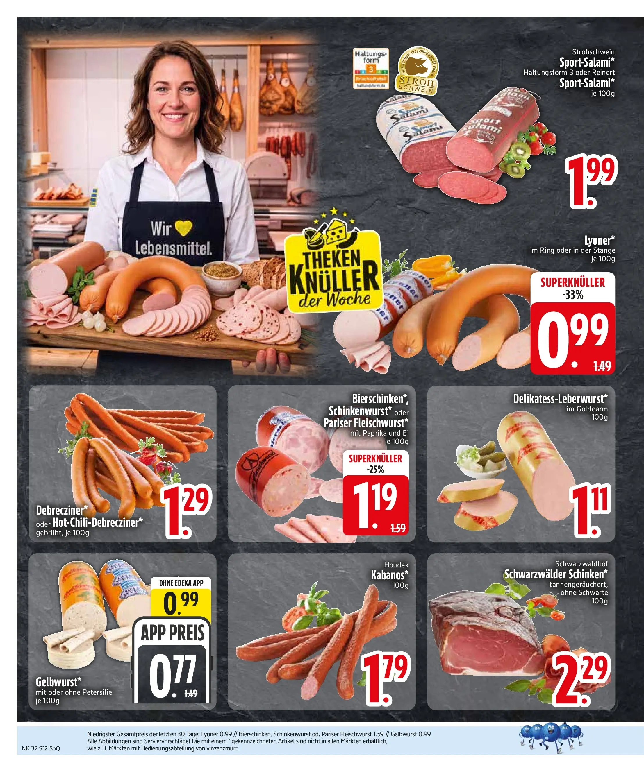 Edeka Prospekt Erdweg (ab 03.08.2026) » Angebote Online | Seite: 14 | Produkte: Paprika, Petersilie