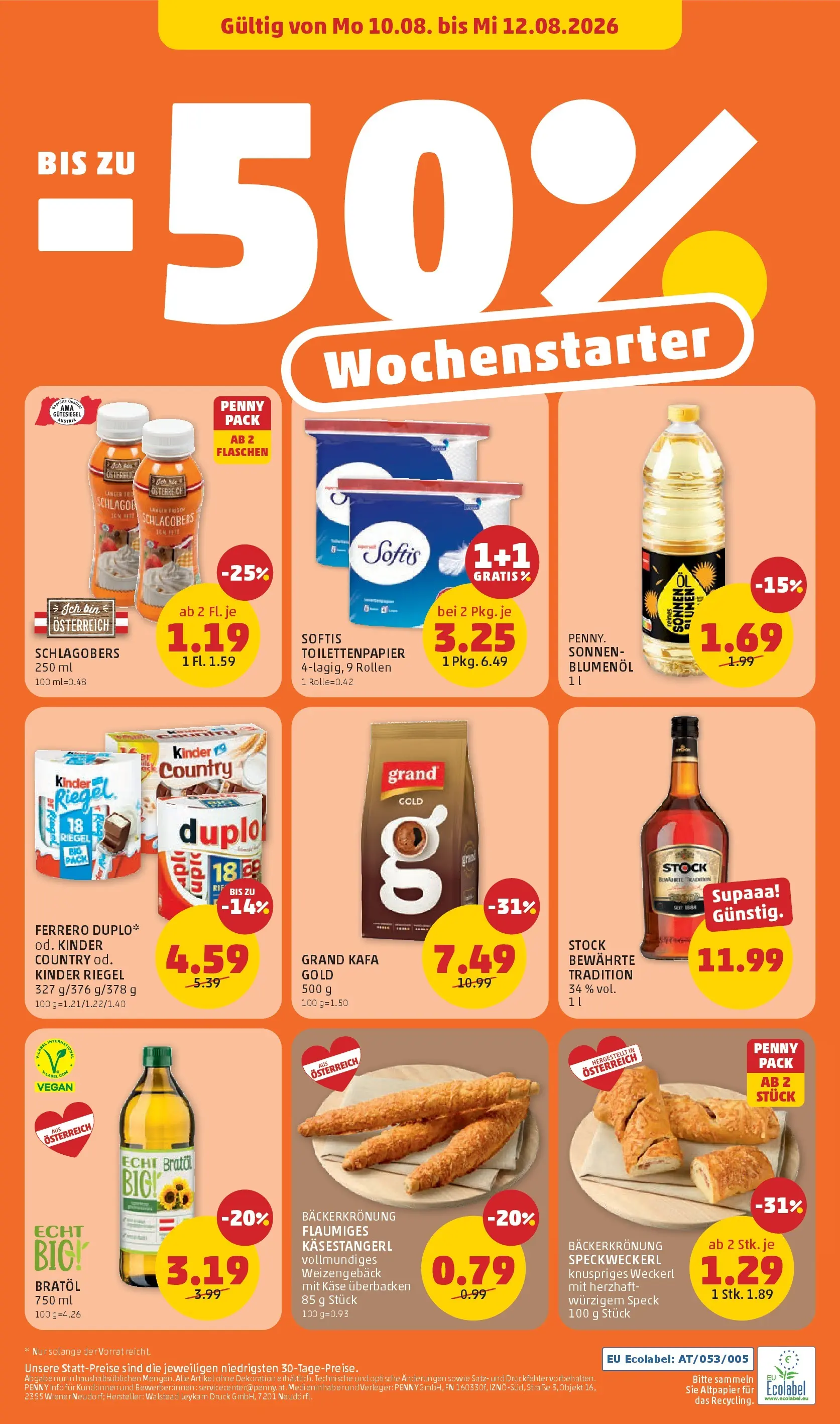 Penny Markt - PENNY: Die ganze Woche sparen. ab (06.08.2026) - Angebote, Prospekt | Seite: 24