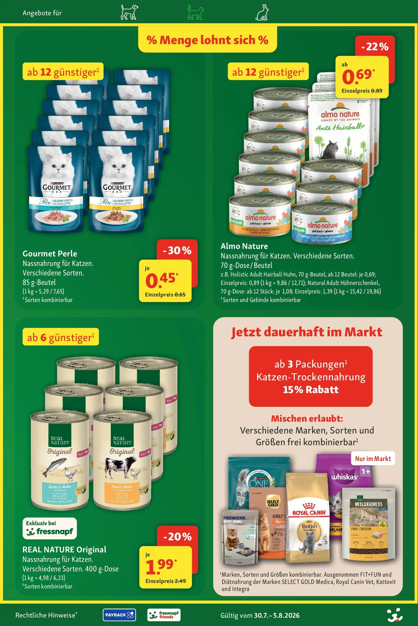Fressnapf - Fressnapf: über 500 Preise dauerhaft im Markt reduziert! (ab 30.07.2026) zum Blättern | Seite: 11
