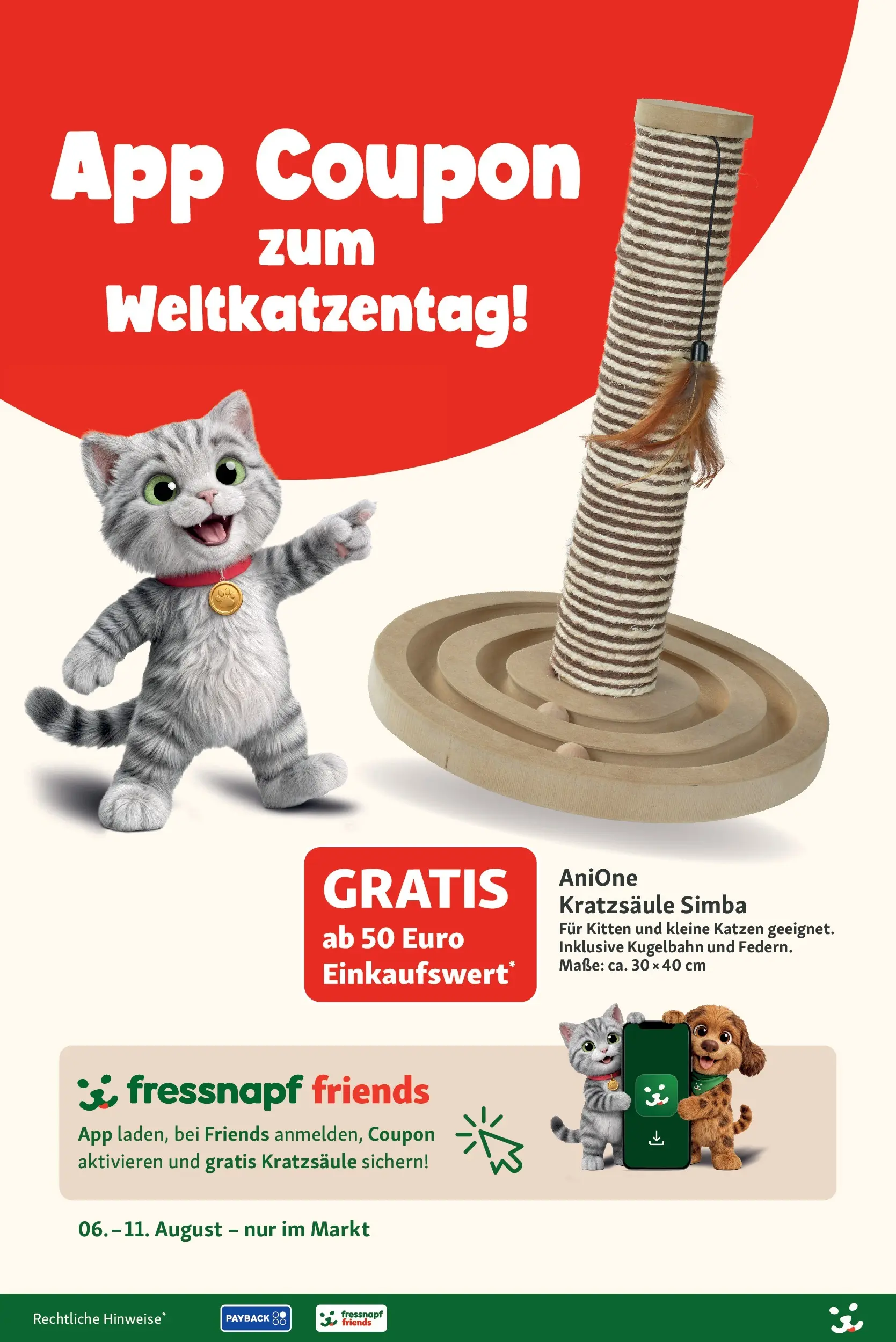 Fressnapf - Fressnapf: über 500 Preise dauerhaft im Markt reduziert! (ab 30.07.2026) zum Blättern | Seite: 26