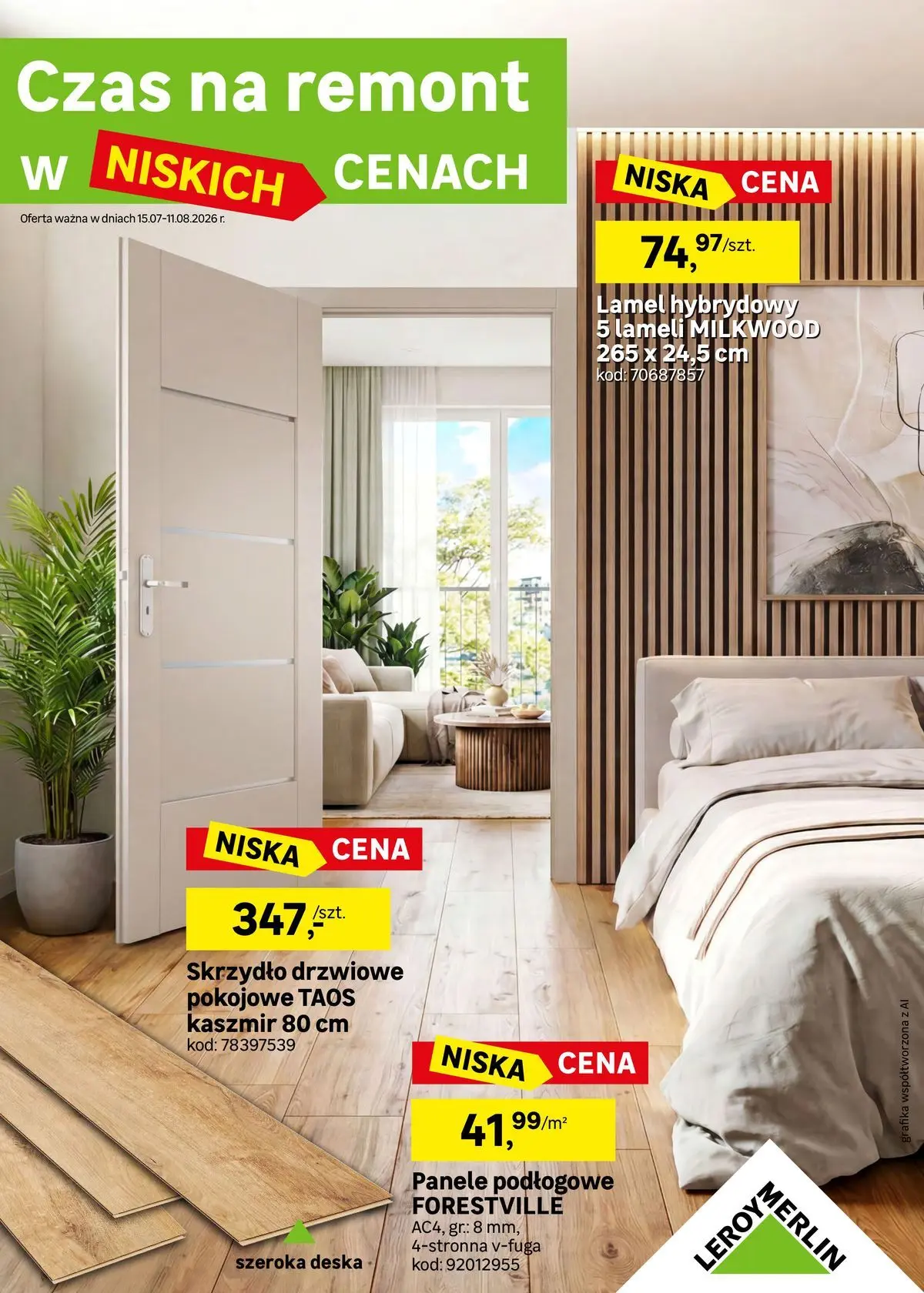 Leroy Merlin - Udany remont z Leroy Merlin! od (29.07.2026 - 11.08.2026) | Strona: 1