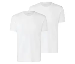 2 T-Shirts mit Rundhalsausschnitt