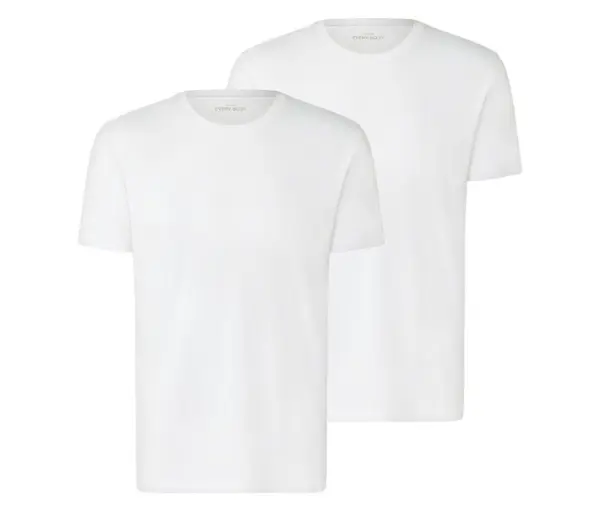 2 T-Shirts mit Rundhalsausschnitt