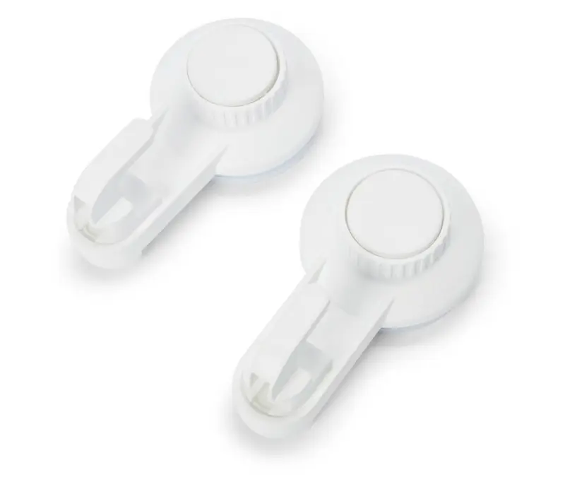 2 Haken mit Saugn&auml;pfen