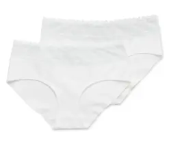 2 Pantys, wei&szlig;