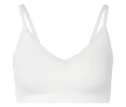 Seamless-Bustier, wei&szlig;