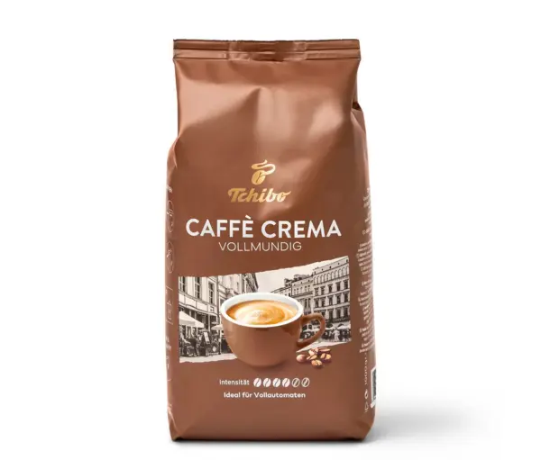 Caff&egrave; Crema Vollmundig - 1 kg Ganze Bohne