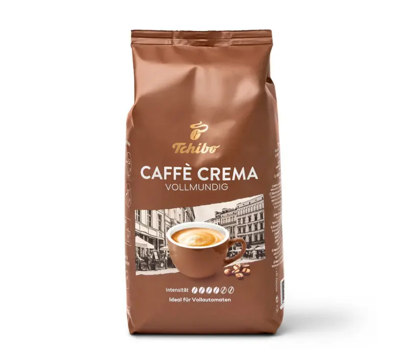 Caff&egrave; Crema Vollmundig - 1 kg Ganze Bohne