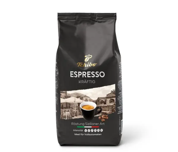 Espresso Kr&auml;ftig - 1 kg Ganze Bohne
