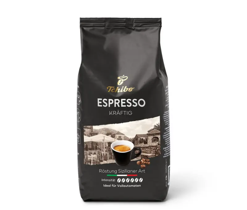 Espresso Kr&auml;ftig - 1 kg Ganze Bohne