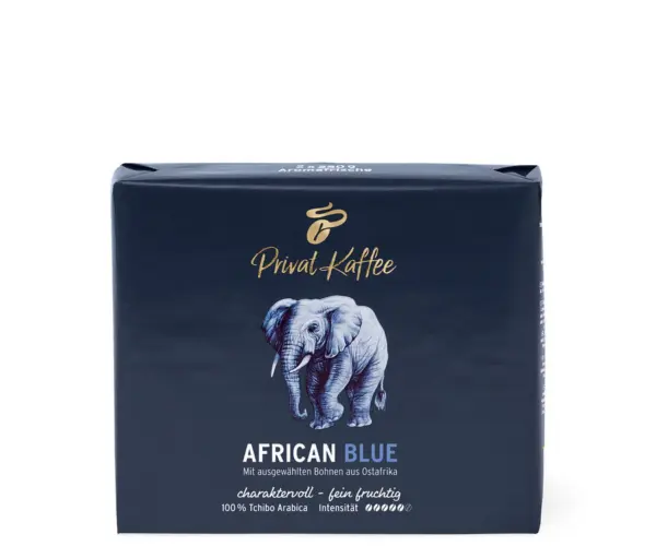 Privat Kaffee African Blue - 2 x 250 g Gemahlen