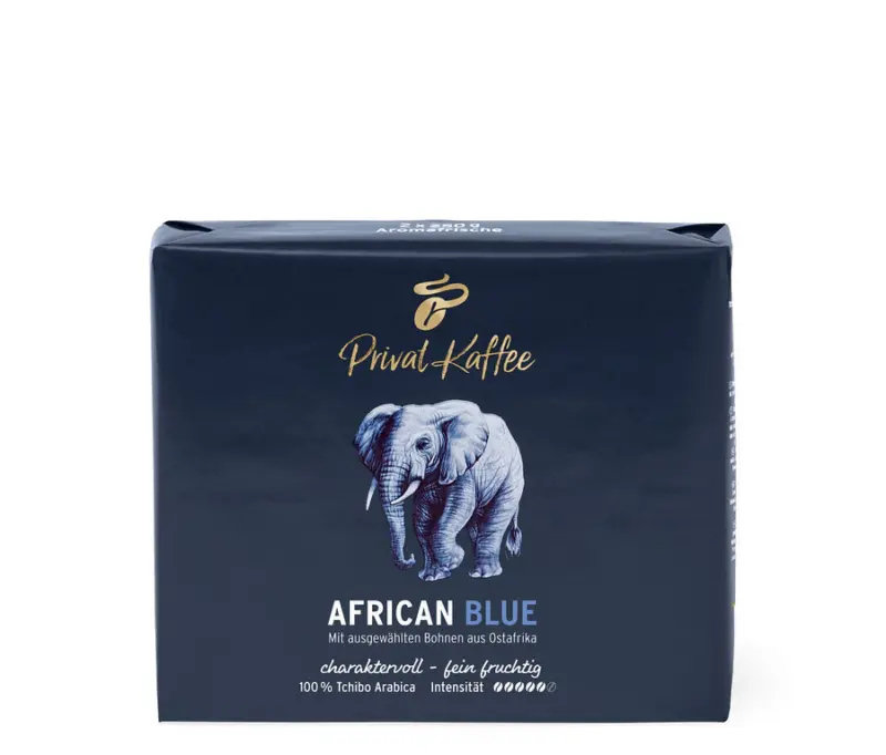 Privat Kaffee African Blue - 2 x 250 g Gemahlen