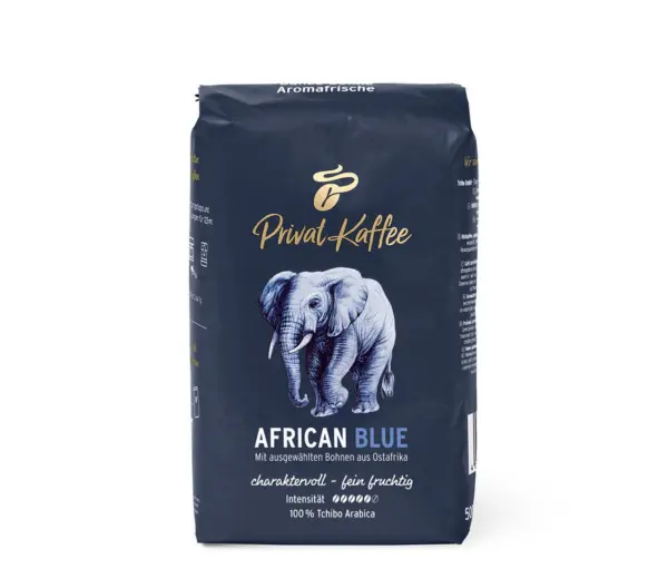 Privat Kaffee African Blue - 500 g Ganze Bohne