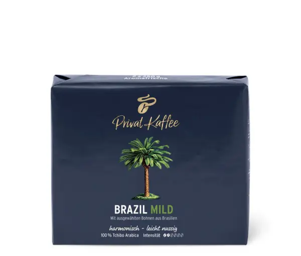 Privat Kaffee Brazil Mild - 2 x 250 g Gemahlen