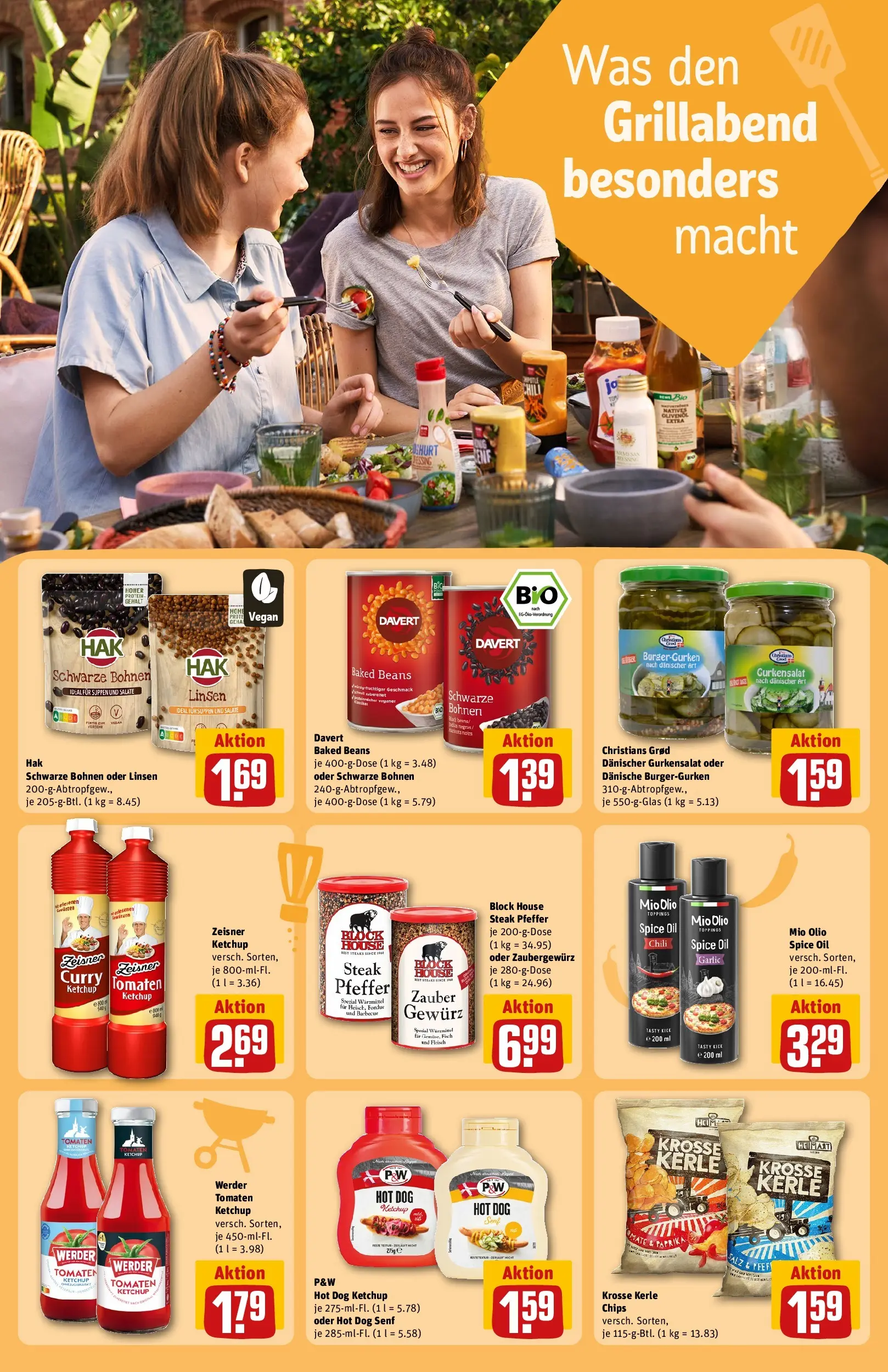 REWE Prospekt ab 03.08.2026 zum Blättern » Angebote | Seite: 16 | Produkte: Tomaten, Salz, Pfeffer, Chips