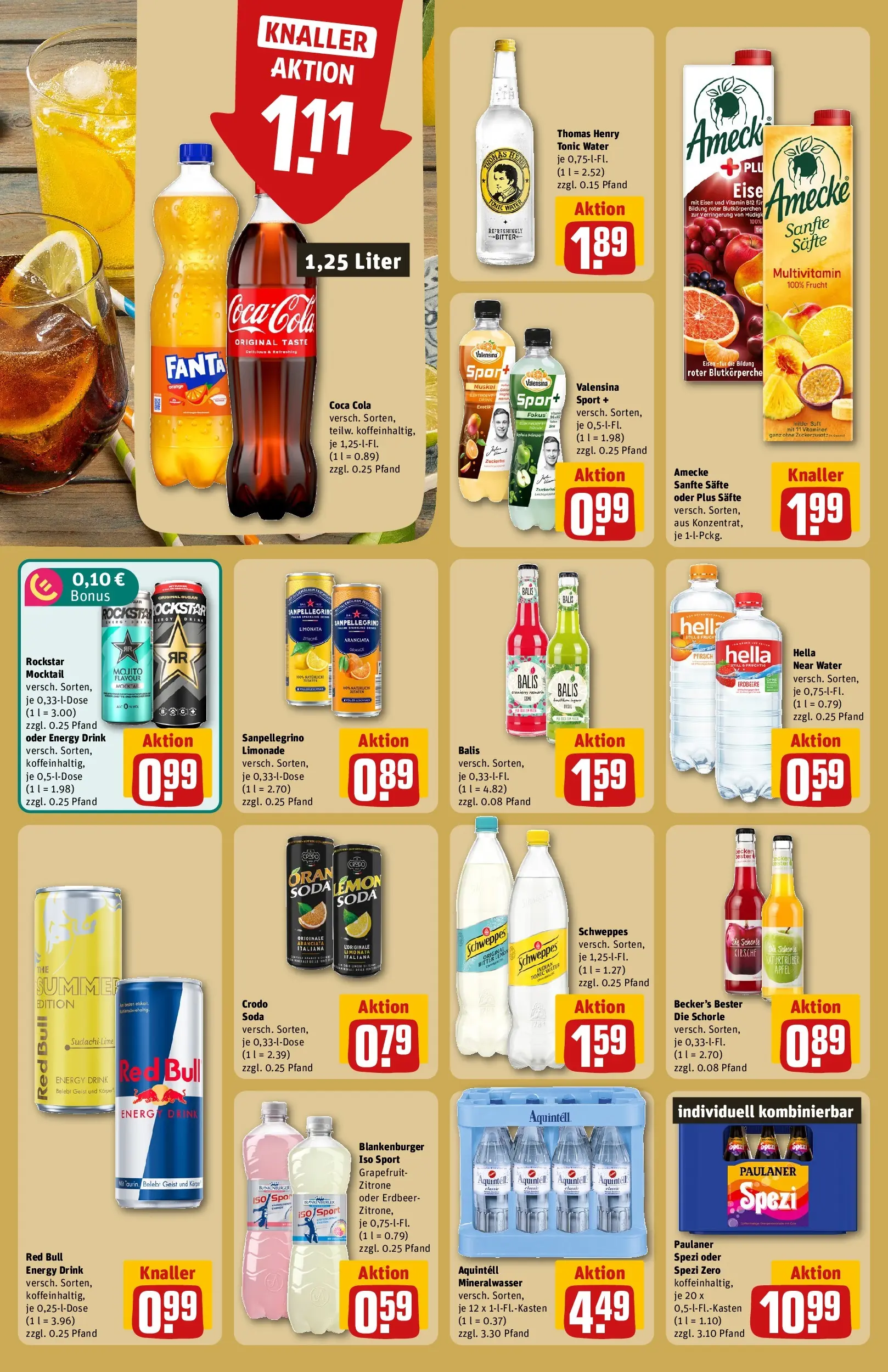 REWE Prospekt ab 03.08.2026 zum Blättern » Angebote | Seite: 20 | Produkte: Energy, Limonade, Grapefruit, Paulaner
