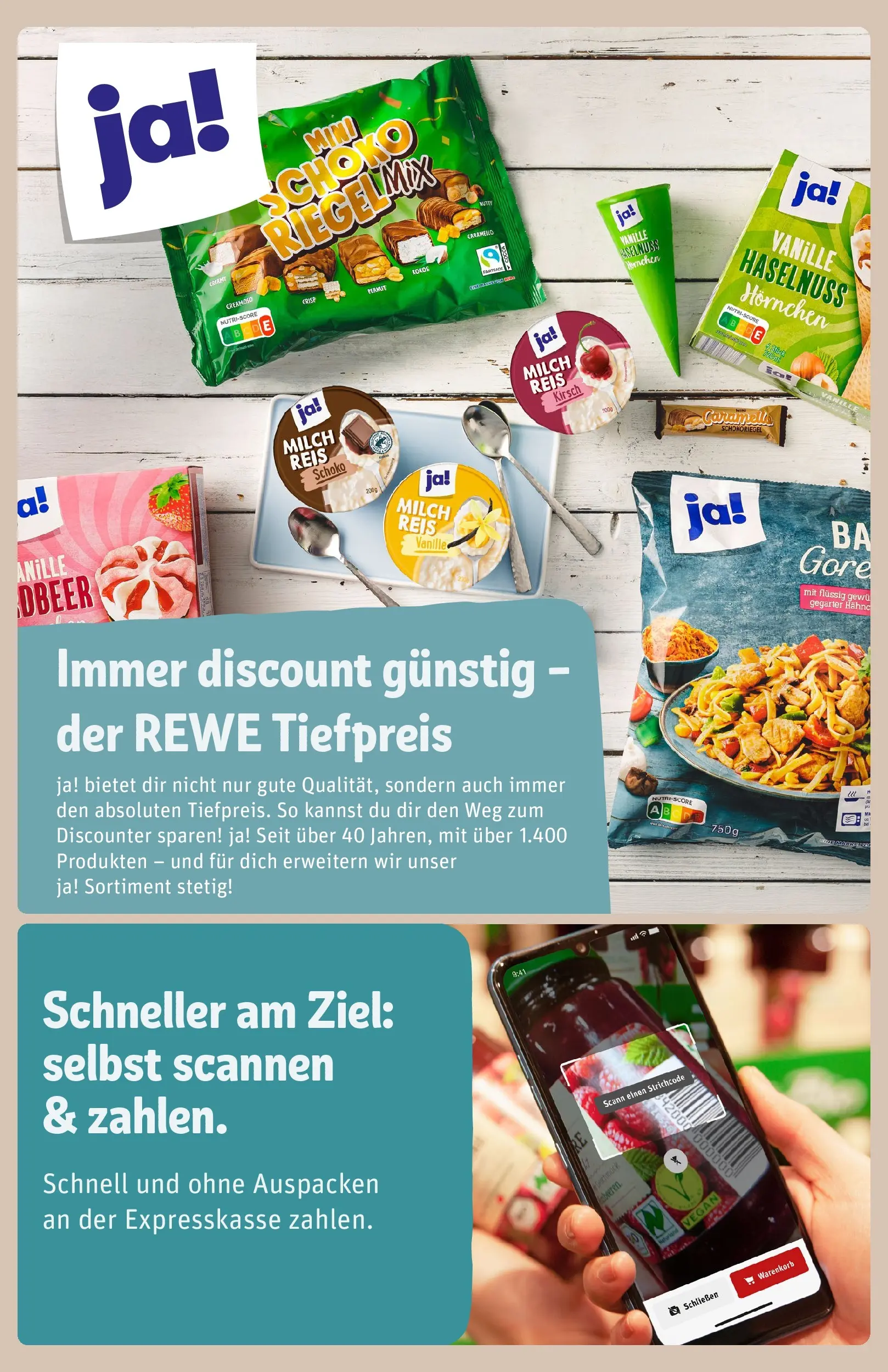 REWE Prospekt ab 03.08.2026 zum Blättern » Angebote | Seite: 25 | Produkte: Milch, Reis