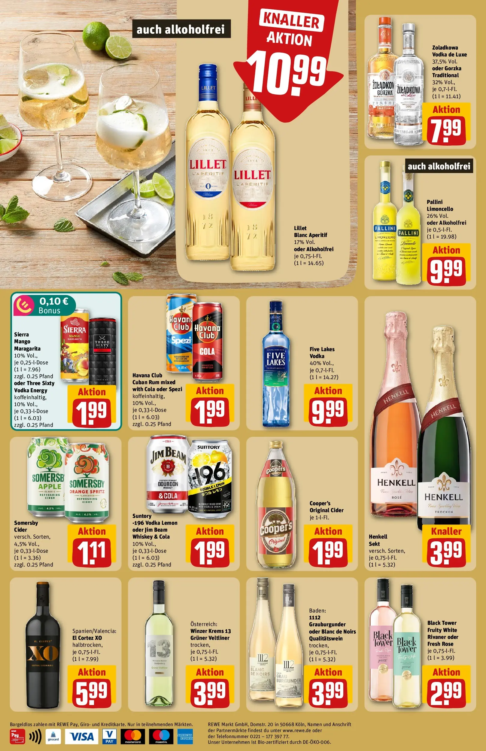 REWE Prospekt ab 03.08.2026 zum Blättern » Angebote | Seite: 30 | Produkte: Energy, Apple, Lillet, Bourbon
