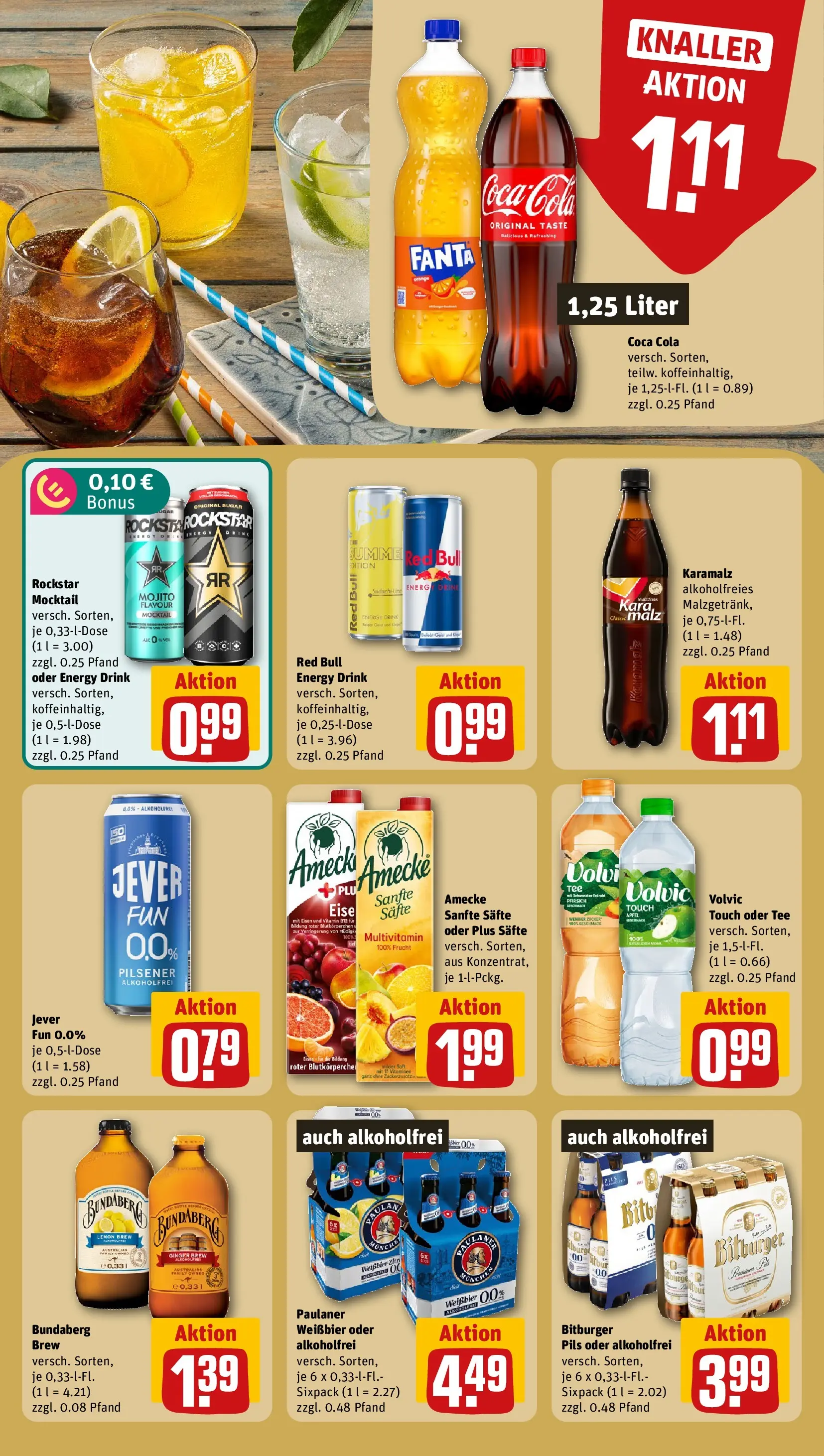 REWE Prospekt ab 03.08.2026 zum Blättern » Angebote | Seite: 12 | Produkte: Red bull, Energy, Pfirsich, Paulaner