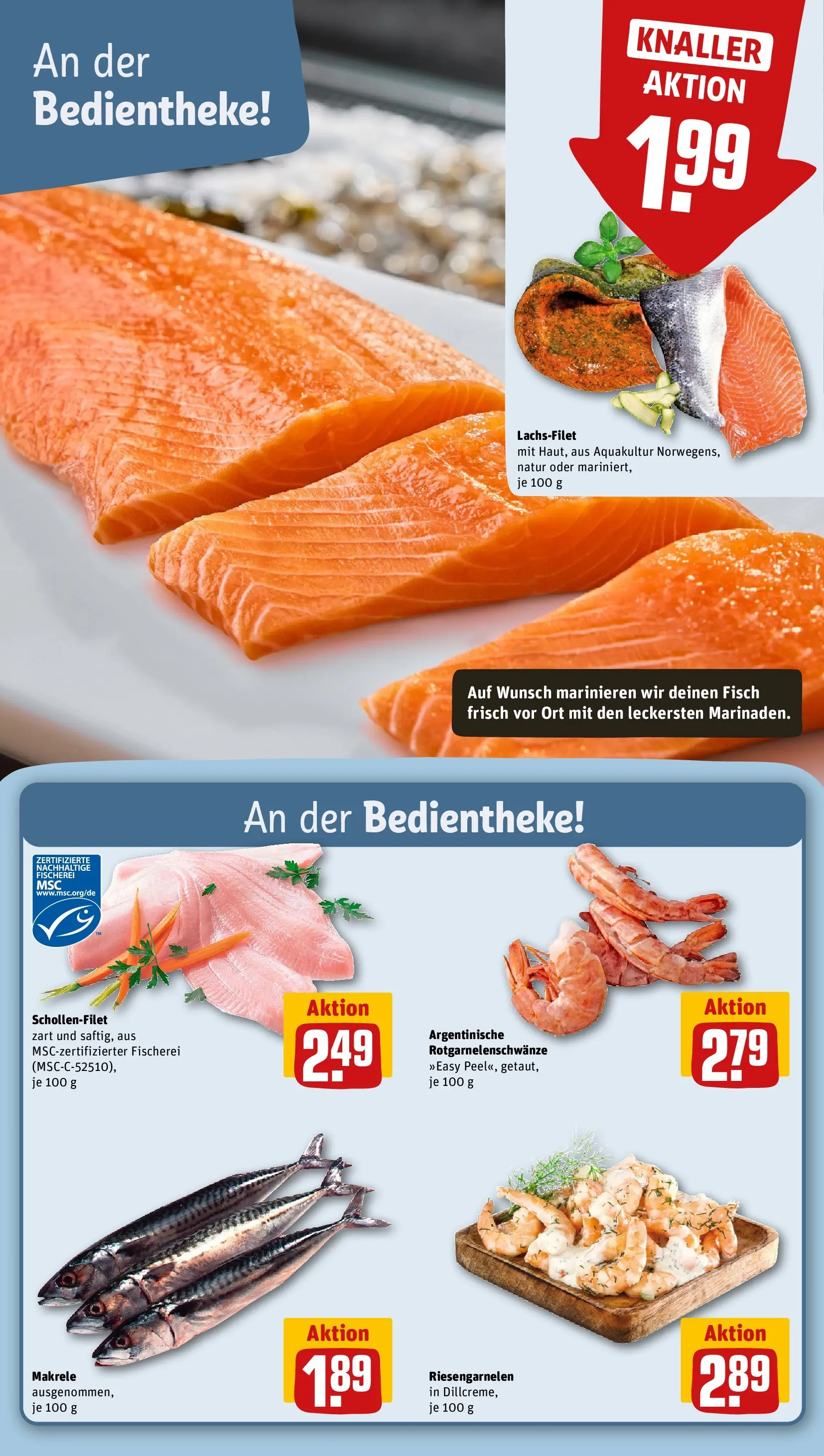 REWE Prospekt ab 03.08.2026 zum Blättern » Angebote | Seite: 29 | Produkte: Fisch