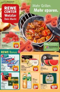 Rewe Prospekt Wetzlar ab 03.08.2026 gültig