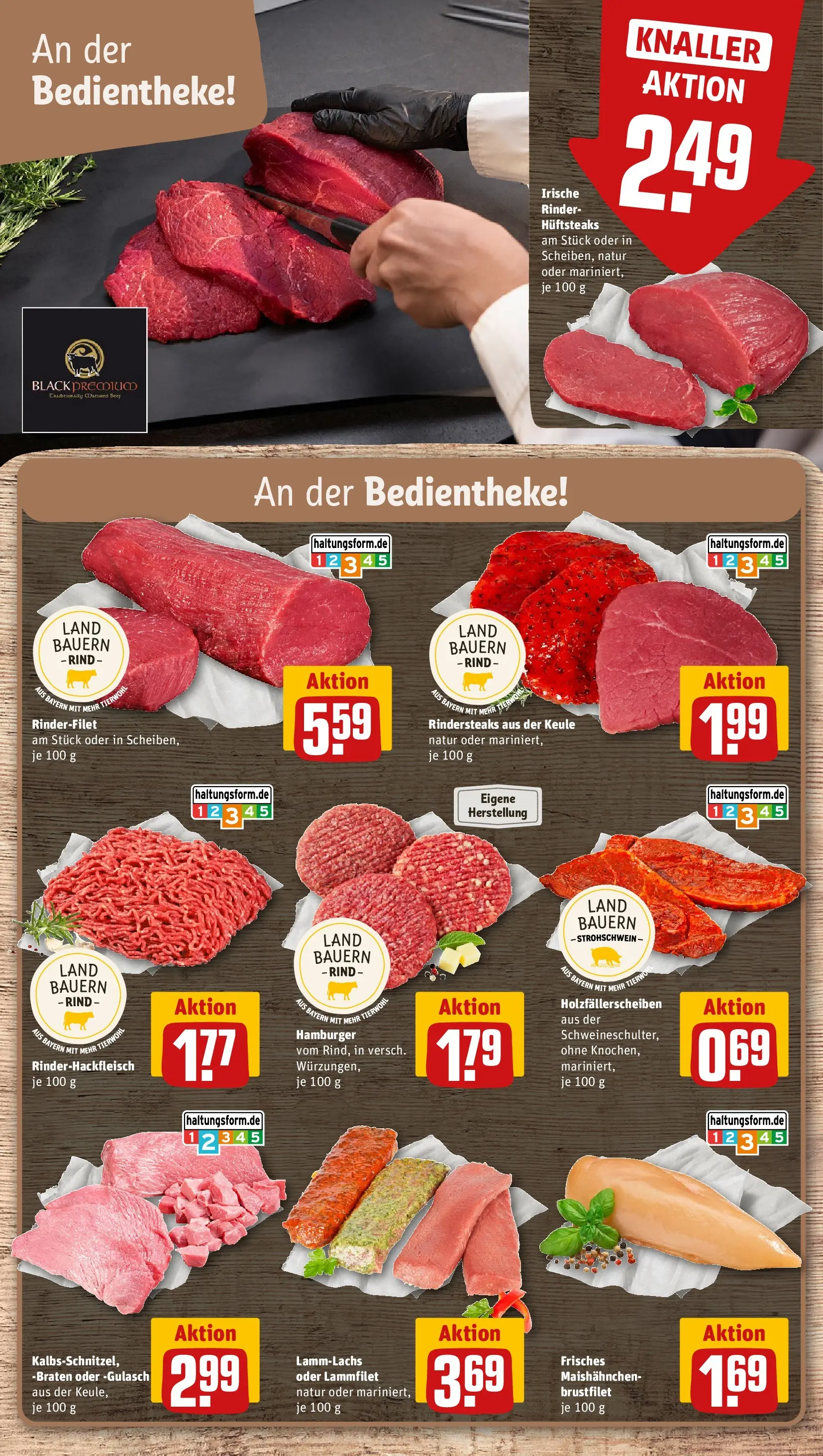 REWE Prospekt ab 03.08.2026 zum Blättern » Angebote | Seite: 8 | Produkte: Rinderfilet, Gulasch